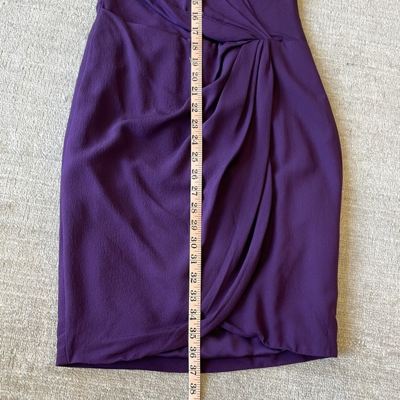 Jenny Packham Beaded Silk Wrap Dress - Picture 10 of 12